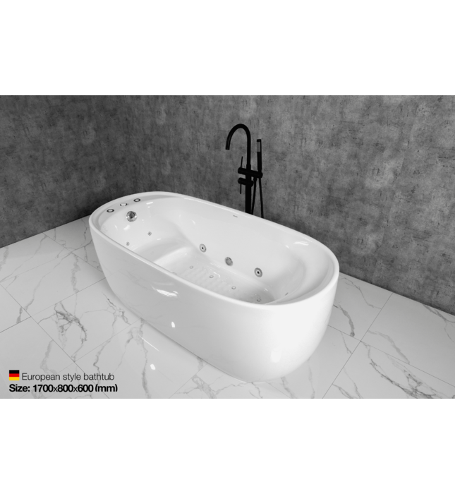 Bồn Tắm Massage Mowoen MW8311B-170.MS 1700cm