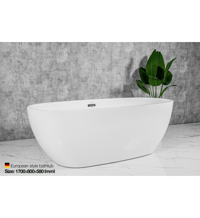 Bồn tắm lập thể đặt sàn Mowoen MW8223-170 1700cm