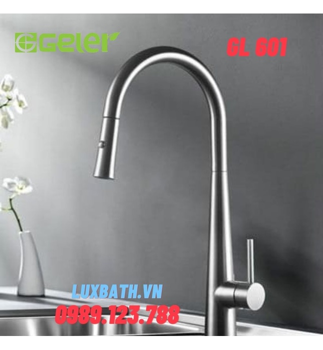 Vòi rửa bát nóng lạnh Geler GL 601