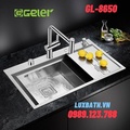 Chậu rửa bát 1 hố 1 bàn Geler GL-8550
