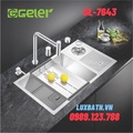 Chậu rửa bát 1 hố có máy rửa chén Geler GL-7643
