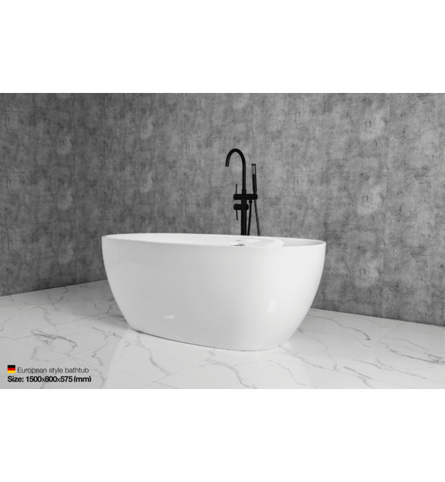 Bồn tắm lập thể đặt sàn Mowoen MW8223-150 1500cm