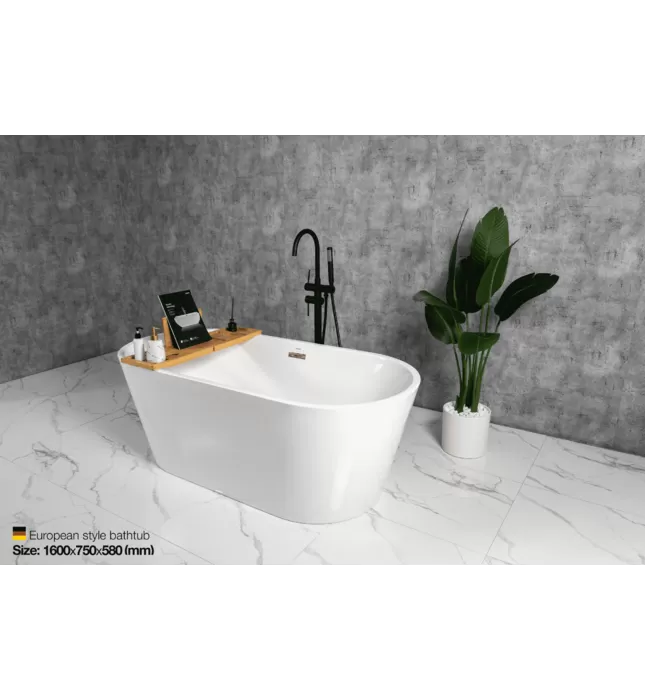 Bồn Tắm Đặt Sàn Mowoen MW8201-160 1.6m