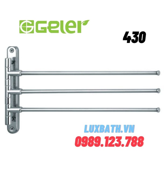 Giá vắt khăn xoay Geler 430