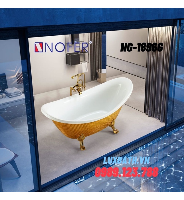 Bồn tắm Nofer NG-1896G