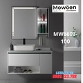Bộ tủ chậu cao cấp đèn Led Mowoen MW6603-100 100x47cm