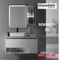 Bộ tủ chậu cao cấp đèn Led Mowoen MW6603-80 80x47cm