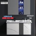 Bộ tủ chậu cao cấp đèn Led Mowoen MW6637-100 100x50cm