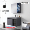Bộ tủ chậu cao cấp đèn Led Mowoen MW6803S-60 60x48cm