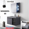 Bộ tủ chậu cao cấp đèn Led Mowoen MW6805S-60 60x48cm