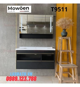 Bộ tủ chậu cao cấp Mowoen T9511 100x48cm