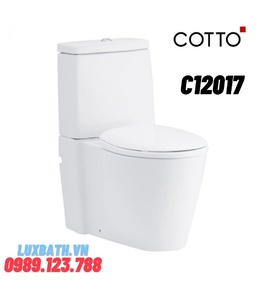 Bàn Cầu 2 Khối Nắp Êm COTTO C12017 Charisma
