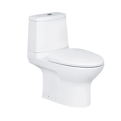 Bàn Cầu 2 Khối COTTO C12377 Chloe Xả Nhấn Nắp Êm