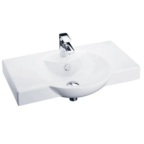 Chậu Lavabo Treo Tường COTTO C0055 Space 65