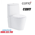 Bàn Cầu 2 Khối Nắp Êm COTTO C12017 Charisma
