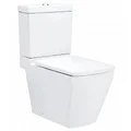 Bàn Cầu 2 Khối Vuông COTTO C17087 Tetragon Nắp Êm Xả Nhấn