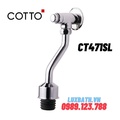 Van Xả Ấn Bồn Tiểu COTTO CT471SL(HM) 75mm