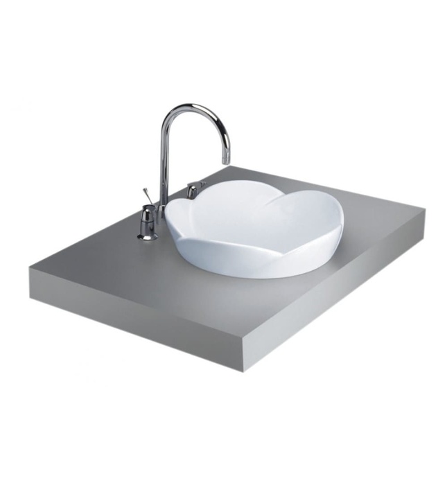 Chậu rửa mặt COTTO C0001 Fleur Dương Bàn