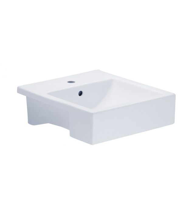 Chậu rửa mặt COTTO C0225 bán âm bàn  