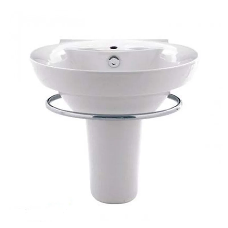 Chậu Lavabo Treo Tường Chân Lửng COTTO C0285/C4201