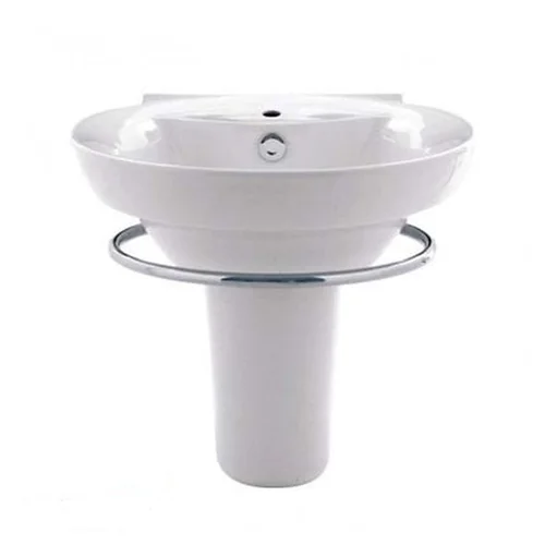 Chậu Lavabo Treo Tường Chân Lửng COTTO C0285/C4201