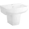 Chậu Lavabo Treo Tường Chân Lửng COTTO C01517/C4250