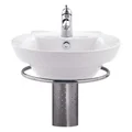 Chậu Lavabo Treo Tường Chân Lửng COTTO SC0285