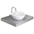 Chậu Lavabo Dương Bàn Tròn COTTO C02507