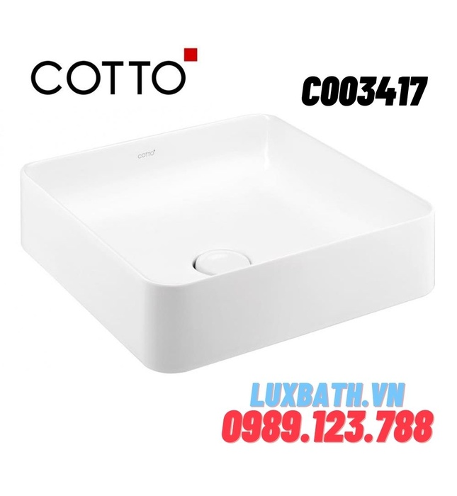 Chậu rửa mặt COTTO C003417 đặt bàn