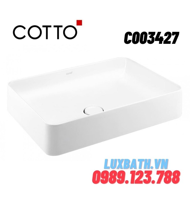 Chậu rửa mặt COTTO C003427 đặt bàn