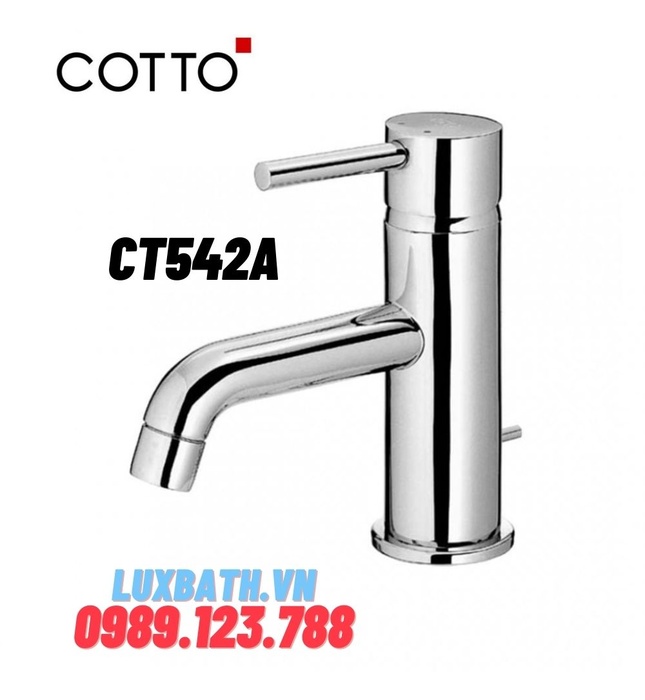 Vòi rửa mặt lavabo nóng lạnh COTTO CT542A 