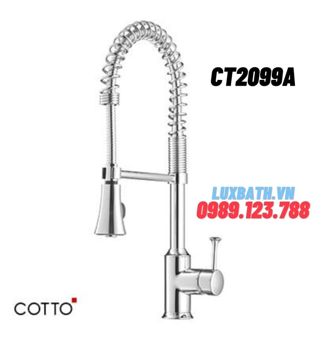 Vòi rửa bát nóng lạnh COTTO CT2099A
