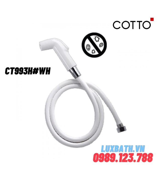 Vòi xịt vệ sinh nhựa COTTO CT993NH#WH
