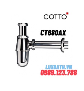 Xi phông thoát lavabo chậu rửa mặt COTTO CT680AX(HM)