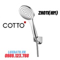 Bát sen tắm mạ chrome cầm tay COTTO ZH011(HM)