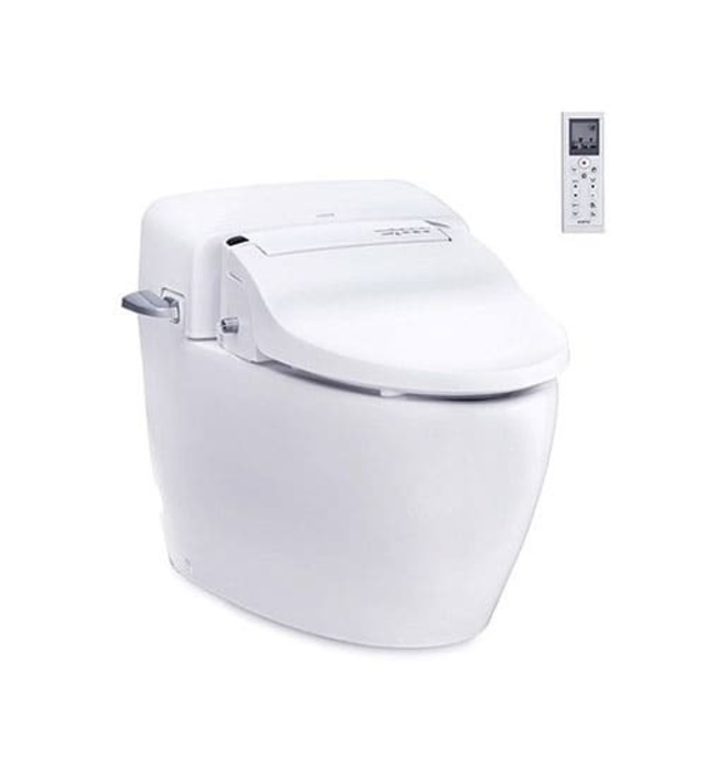 Bàn cầu 1 khối nắp rửa điện tử COTTO C100317(CV1)