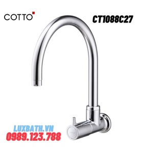 Vòi rửa bát lạnh gắn tường COTTO CT1088C27(HM)