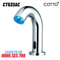 Vòi rửa mặt lavabo nóng lạnh cảm ứng COTTO CT533AC