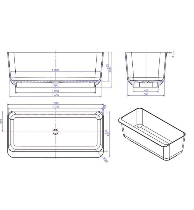 Bồn tắm Euroking EU-65181