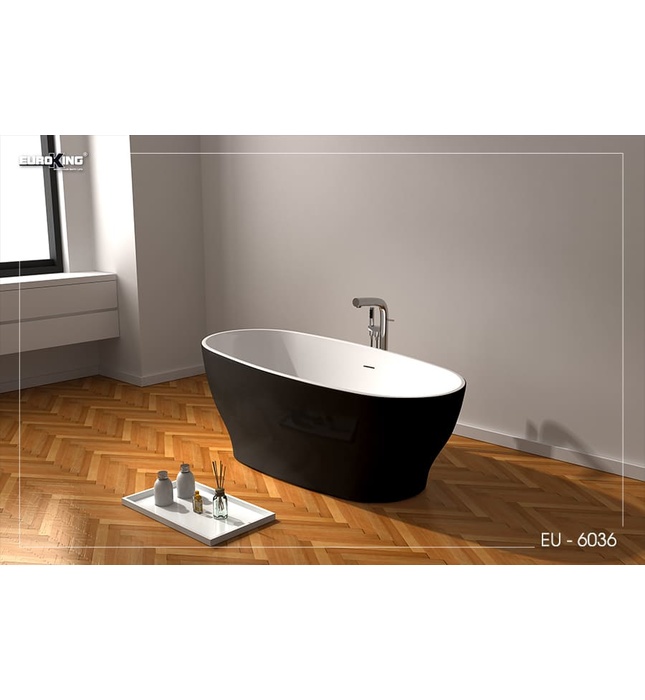 Bồn tắm lập thể ovan đa sắc màu IRENE Euroking EU-6036 
