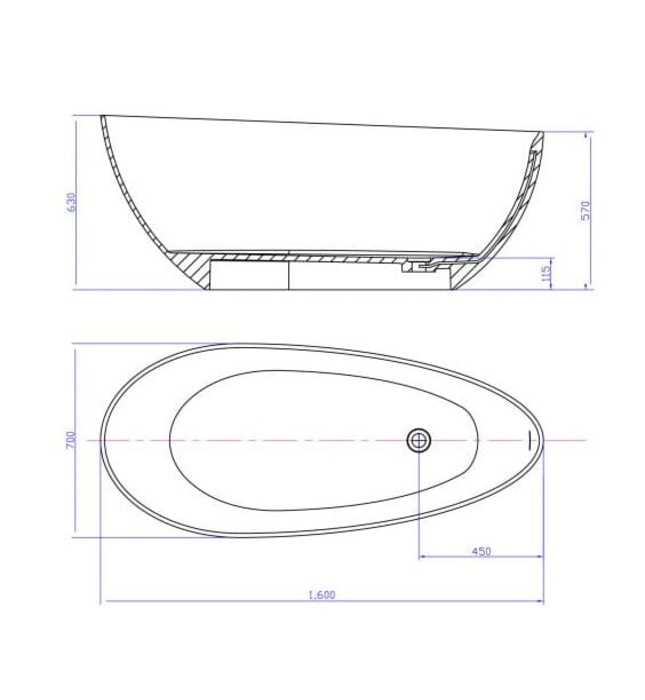 Bồn tắm Euroking EU-65167