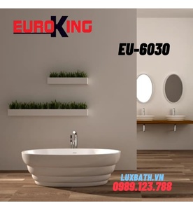 Bồn tắm ovan lập thể đa sắc màu HOOP Euroking EU-6030
