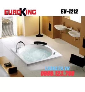 Bồn Tắm Massage Âm Sàn Euroking EU-1212 1.2m