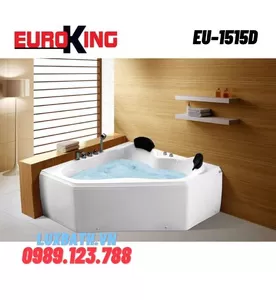 Bồn Tắm Góc Massage Euroking EU-1515D 1.5m