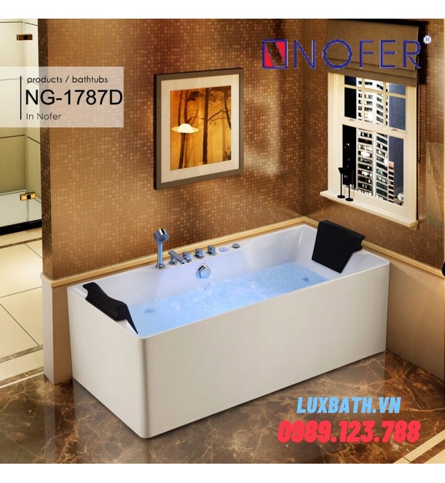 Bồn tắm MASSAGE NOFER NG–1787D