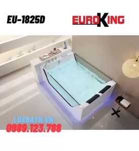 Bồn Tắm Massage Độc Lập Euroking EU-1825D 1.85m