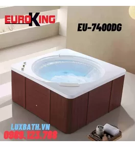 Bồn Tắm Massage Độc Lập Euroking EU-7400DG Hình Vuông 1.45m