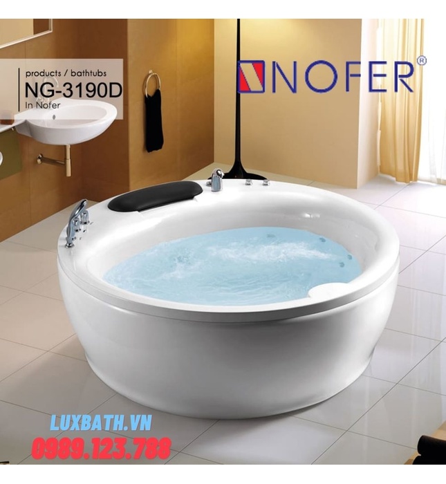 Bồn tắm MASSAGE NOFER NG–3190D