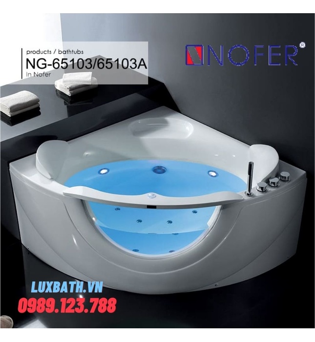 Bồn tắm MASSAGE NOFER NG–65103