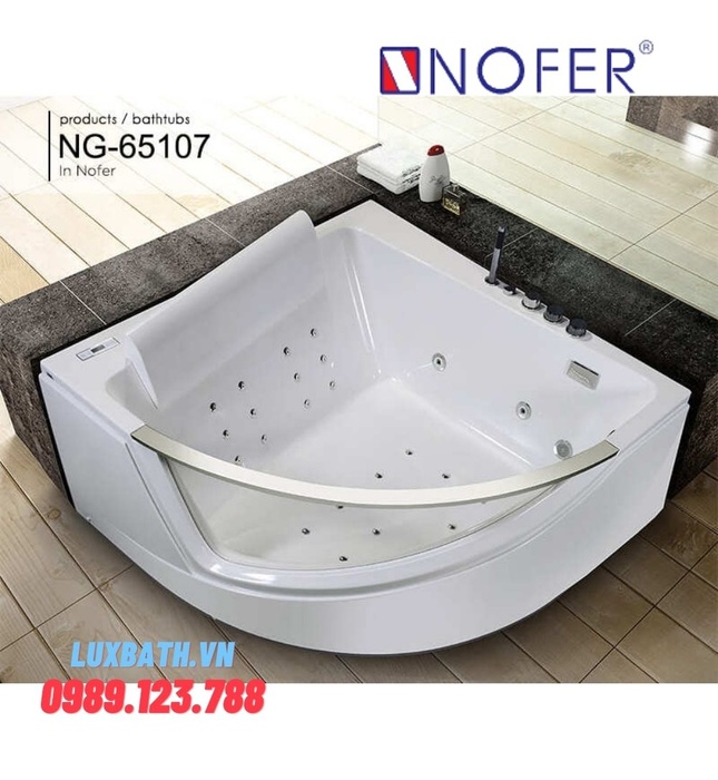 Bồn tắm MASSAGE NOFER NG–65107